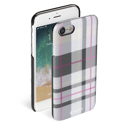 Изображение Krusell Limited Cover Apple iPhone 8/7 plaid light grey