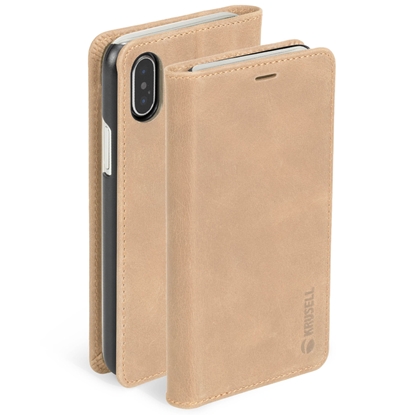 Attēls no Krusell Sunne 4 Card FolioWallet Apple iPhone XS Max vintage nude