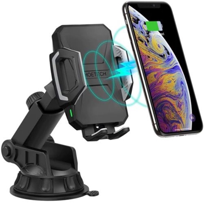 Изображение Ładowarka Choetech Choetech car phone holder + charger T521