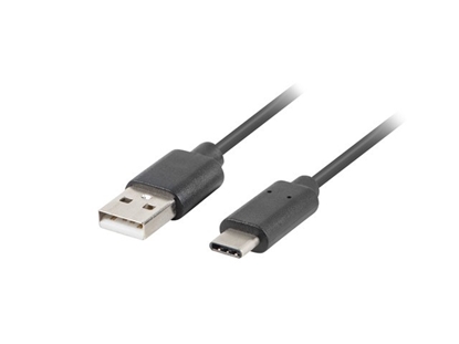 Изображение Lanberg CA-USBO-31CU-0018-BK USB cable 1.8 m USB 3.2 Gen 1 (3.1 Gen 1) USB C USB A Black