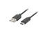 Изображение Lanberg CA-USBO-31CU-0018-BK USB cable 1.8 m USB 3.2 Gen 1 (3.1 Gen 1) USB C USB A Black