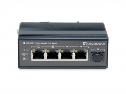 Picture of LevelOne IGP-0501 Industrial 5-Port Gigabit Switch