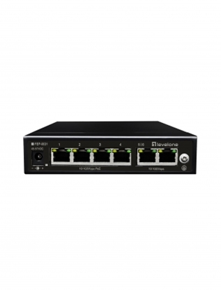 Изображение LevelOne FEP-0631 6-Port Fast Ethernet, 4-Port PoE