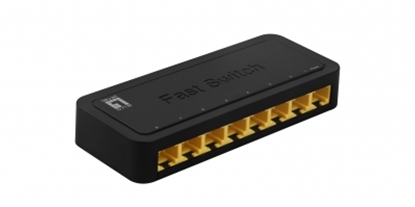 Attēls no LevelOne FEU-0812 8-Port-Fast Ethernet-Switch