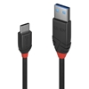 Изображение Lindy 1.5m USB 3.2 Type A to C Cable 3A, Black Line
