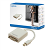 Picture of Adapter AV LogiLink DisplayPort Mini - DVI-I biały (CV0037)