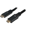 Изображение Logilink, CHA0020, 20m, Active, HDMI cable, type A male, - HDMI type A male, black. | Logilink | HDMI to HDMI | 20 m