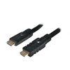 Picture of Logilink CHA0025 HDMI Cable, Active, M/M, 25m, black | Logilink | Black | HDMI to HDMI | 25 m