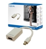 Изображение Logilink | Adapter Mini DisplayPort to HDMI with Audio: | Grey | Mini DisplayPort | HDMI A | 0.1 m