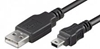 Picture of Logilink | USB MINI-B 5-pin 180 Cert 1.8m | USB-A to mini-USB Mini-USB B | USB A