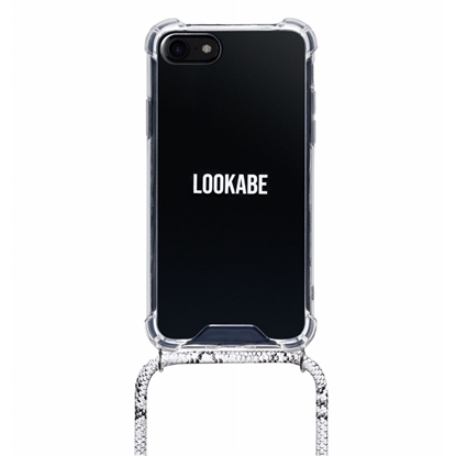 Изображение Lookabe Necklace Snake Edition iPhone Xr silver snake loo019