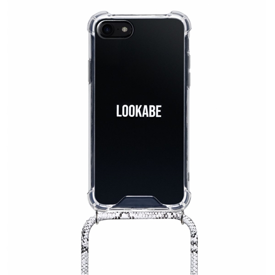 Picture of Lookabe Necklace Snake Edition iPhone Xr silver snake loo019