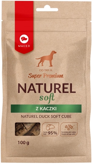 Picture of MACED Naturel duck soft cube - Dog treat - 100g