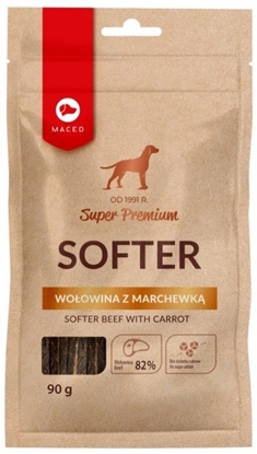 Изображение MACED Softer Beef with carrot - Dog treat - 100g