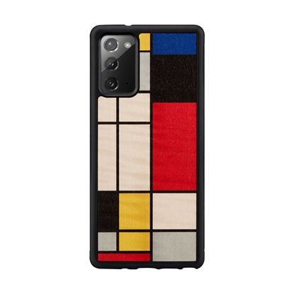 Attēls no MAN&WOOD case for Galaxy Note 20 mondrian wood black