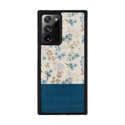 Attēls no MAN&WOOD case for Galaxy Note 20 Ultra blue flower black