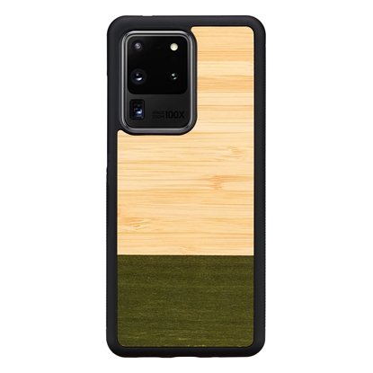 Attēls no MAN&WOOD case for Galaxy S20 Ultra bamboo forest black