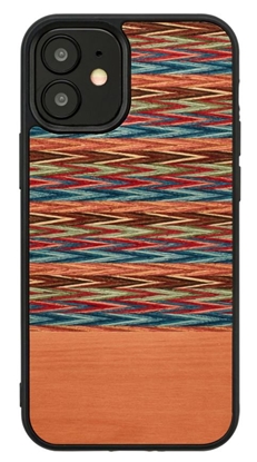 Изображение MAN&WOOD case for iPhone 12 mini browny check black