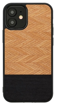 Attēls no MAN&WOOD case for iPhone 12 mini herringbone nero black