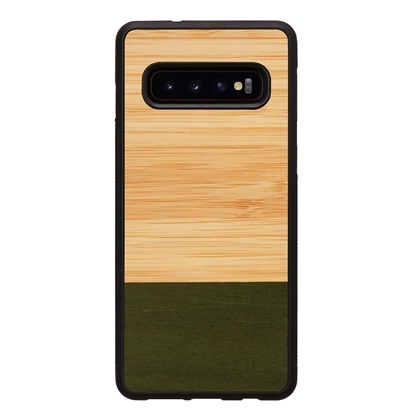 Attēls no MAN&WOOD SmartPhone case Galaxy S10 bamboo forest black