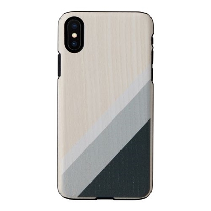 Attēls no MAN&WOOD SmartPhone case iPhone X/XS gray suit black