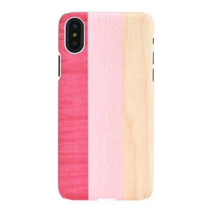 Attēls no MAN&WOOD SmartPhone case iPhone X/XS pink pie white