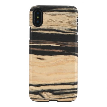 Attēls no MAN&WOOD SmartPhone case iPhone X/XS white ebony black