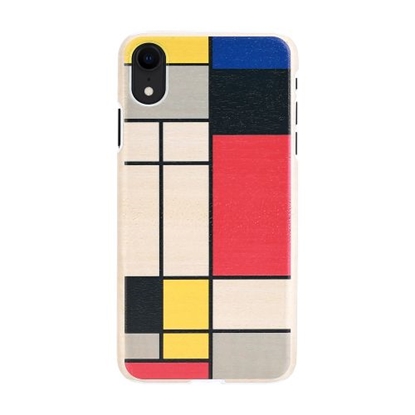 Изображение MAN&WOOD SmartPhone case iPhone XR mondrian wood white