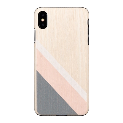 Изображение MAN&WOOD SmartPhone case iPhone XS Max pink suit black