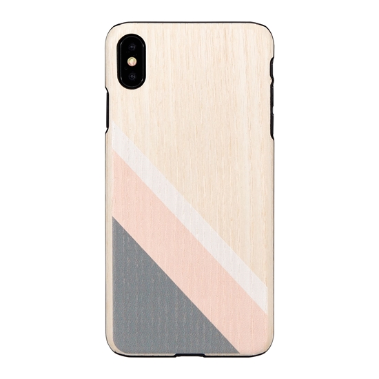 Изображение MAN&WOOD SmartPhone case iPhone XS Max pink suit black