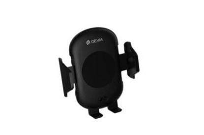 Изображение Mob.telefono laikiklis Devia Smart series Infrared sensor Wireless Charger Car Mount black