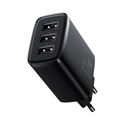 Picture of Lādētājs Baseus Compact Charger 3U Black 17W