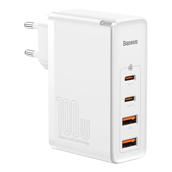 Изображение Baseus GaN2 Pro Quick Travel Charger 2x USB / 2x USB-C 100W