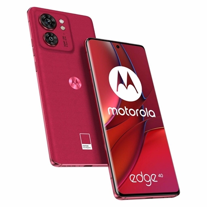 Изображение Motorola Edge 40 16.6 cm (6.55") Dual SIM Android 13 5G USB Type-C 8 GB 256 GB 4400 mAh Magenta