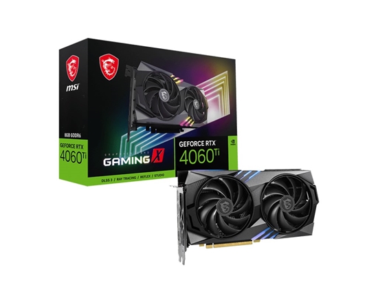 Picture of MSI GeForce RTX 4060 Ti GAMING X 8G NVIDIA 8 GB GDDR6 DLSS 3