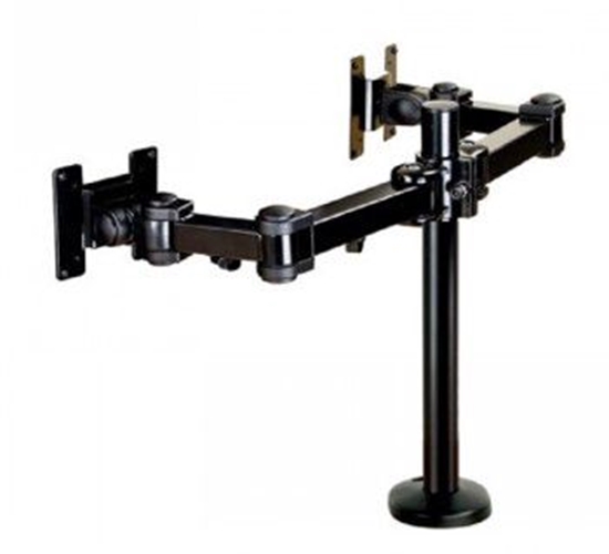 Picture of NEWSTAR FLAT SCREEN DESK MOUNT (GROMMET) 10-27" BLACK