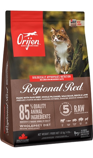 Picture of ORIJEN Regional Red Cat - dry cat food - 1.8 kg