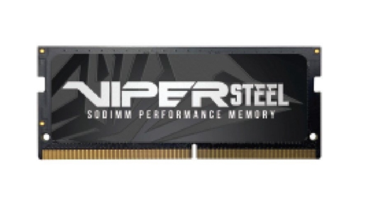 Изображение Pamięć do laptopa Patriot Viper Steel, SODIMM, DDR4, 8 GB, 3200 MHz, CL18 (PVS48G320C8S)