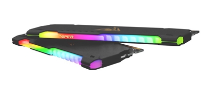 Изображение Pamięć Patriot Viper Steel RGB, DDR4, 16 GB, 3600MHz, CL18 (PVSR416G360C8K                 )