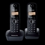 Picture of Panasonic | Cordless | KX-TG1612FXH | Built-in display | Caller ID | Black | Conference call | Phonebook capacity 50 entries | Wireless connection