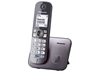 Picture of Panasonic | Cordless phone | KX-TG6811FXM | Built-in display | Caller ID | Metallic Grey