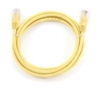 Picture of PATCH CABLE CAT5E UTP 2M/YELLOW PP12-2M/Y GEMBIRD