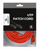 Picture of Patch cord Kat.6 UTP 5m czerwony 