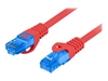 Изображение Patchcord kat.6a S/FTP CCA 10.0m Czerwony 