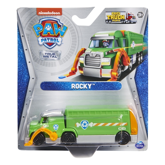 Picture of PAW Patrol , True Metal Rocky Collectible Die-Cast Toy Trucks, Big Truck Pups Series 1:55 Scale, Kids Toys for Ages 3 and up