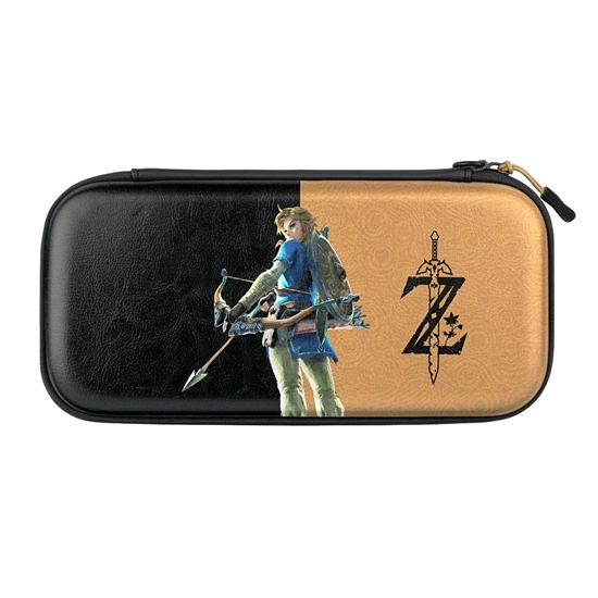 Изображение PDP Slim Deluxe: Hyrule Hero Link Hardshell case Nintendo Black, Gold