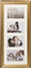 Picture of Photo frame Ema Gallery 20x50/4/10x15, gold (VF3967)