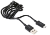 Picture of Platinet cable microUSB 1m, black