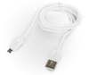 Изображение Platinet cable microUSB 1m, white