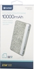 Picture of Platinet power bank 10000mAh Fabric Braided LiPo 2.1A, light grey (44243)